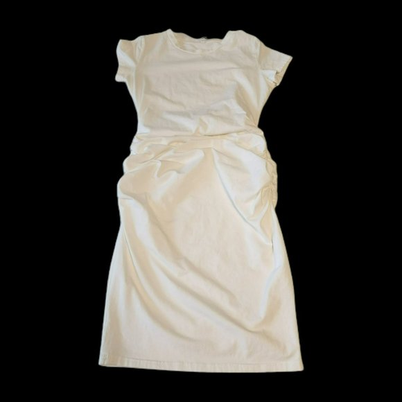 Missufe Creamy White Dress Size Medium - Picture 1 of 8